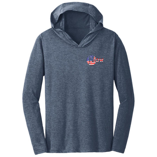 !N USA Cutout Triblend T-Shirt Hoodie