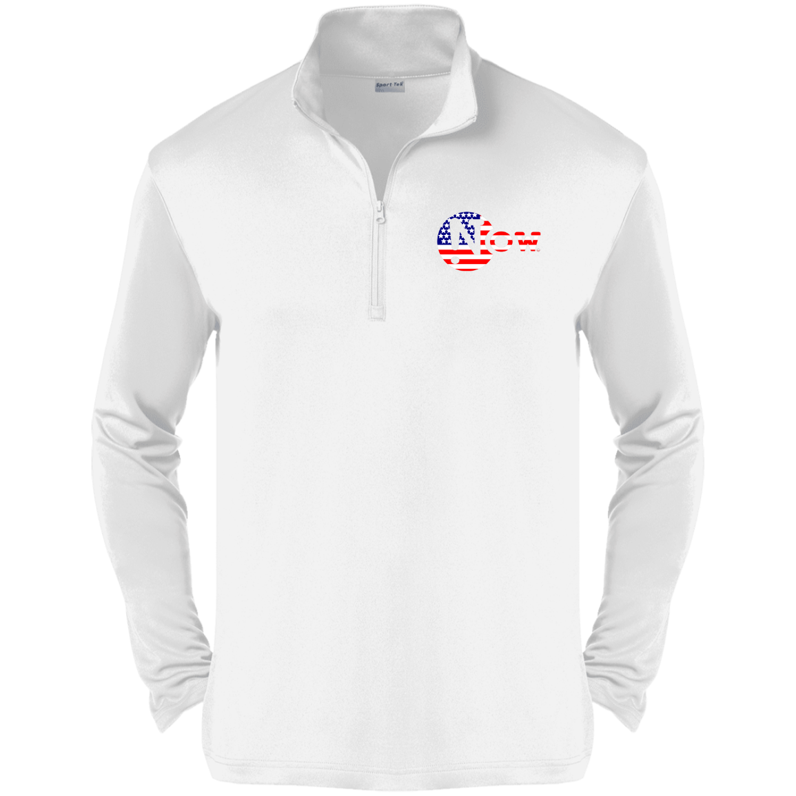 !N USA Flag Cutout Competitor 1/4-Zip Pullover
