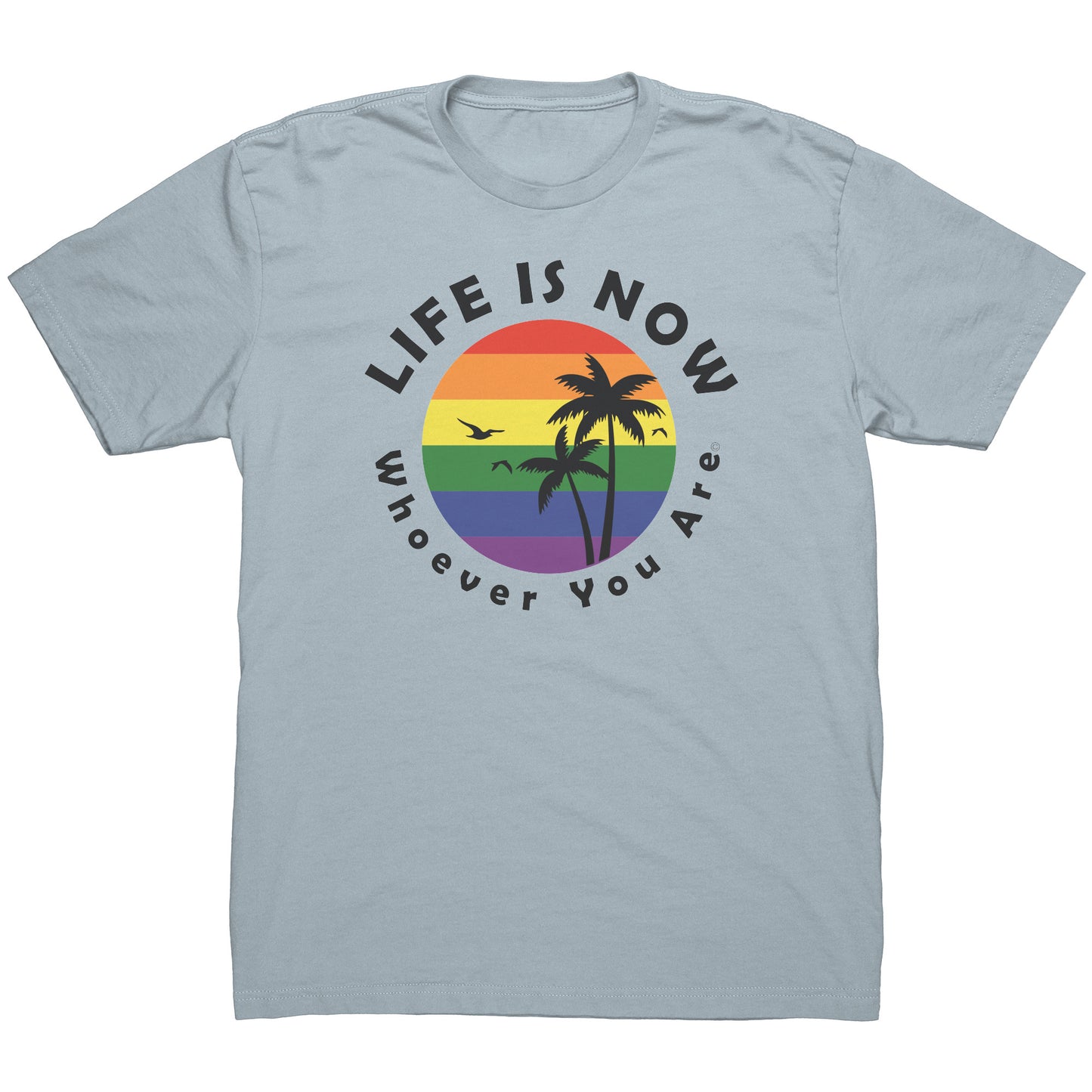 LiFE is NOW...WHOever You Are Palm Short Sleeve T-shirt (men’s)
