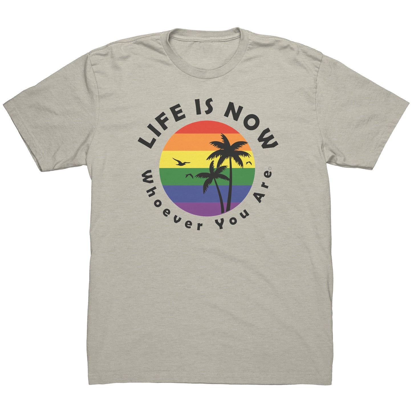 LiFE is NOW...WHOever You Are Palm Short Sleeve T-shirt (men’s)