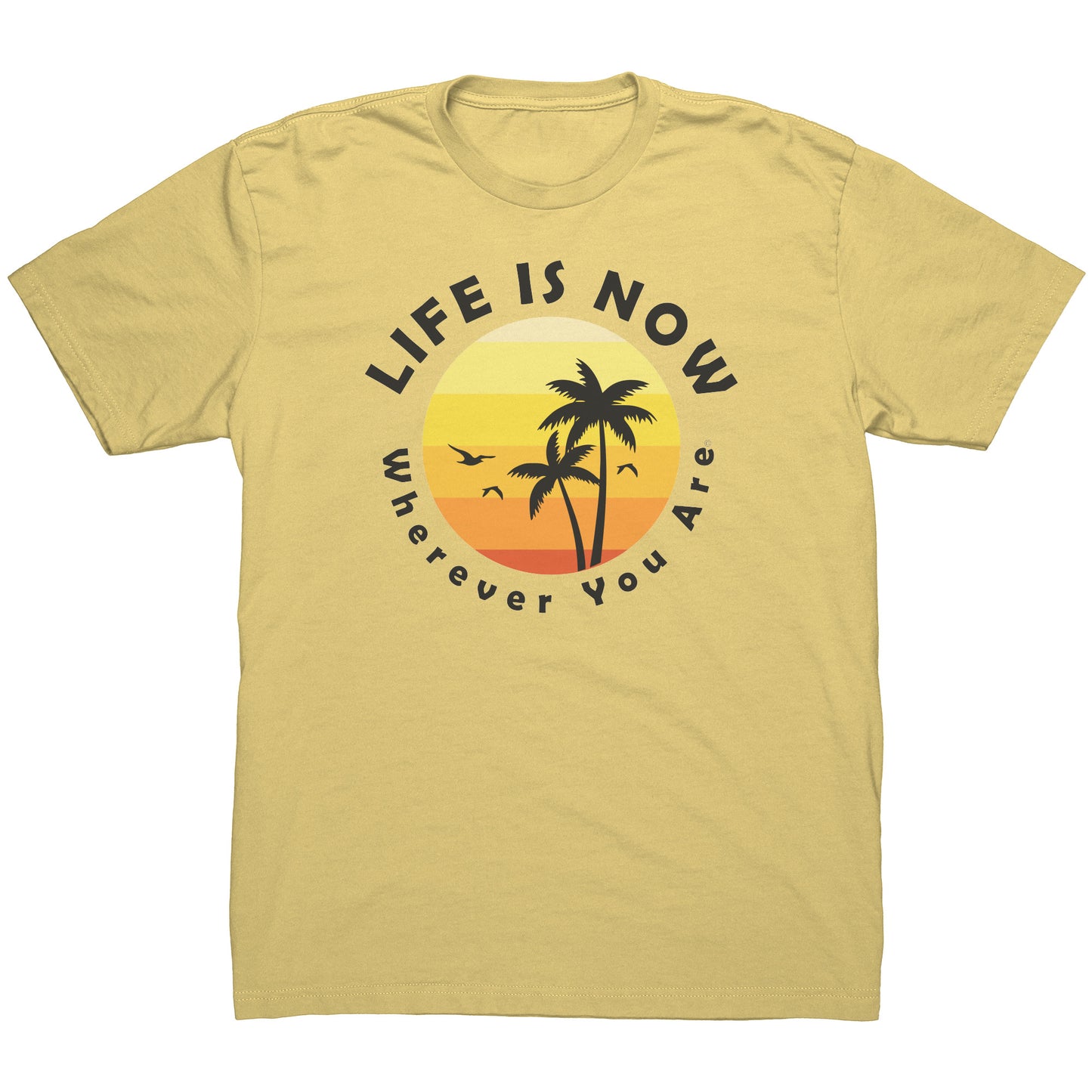 LiFE is NOW...Wherever You Are Palms Short Sleeve T-shirt (men’s)