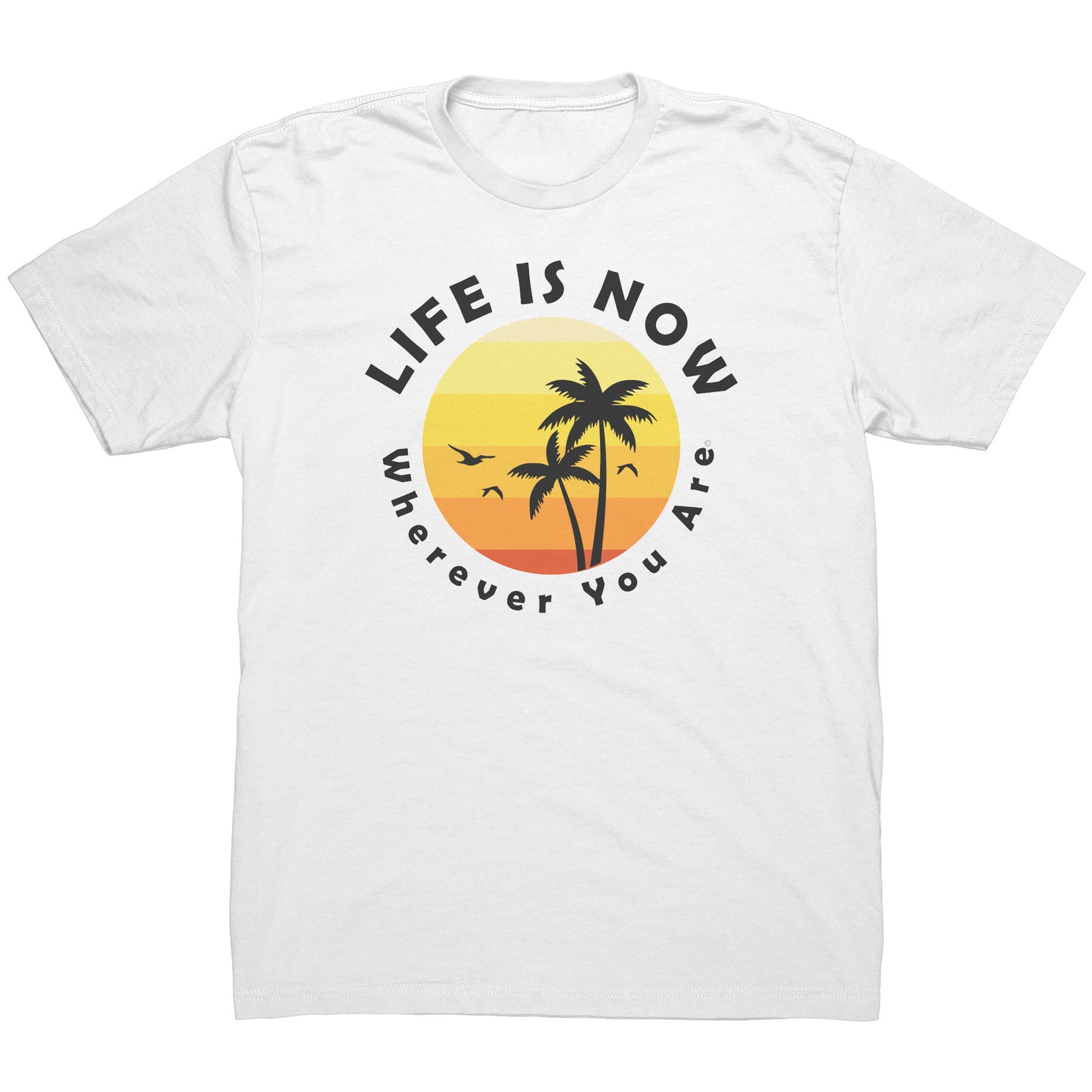 LiFE is NOW...Wherever You Are Palms Short Sleeve T-shirt (men’s)