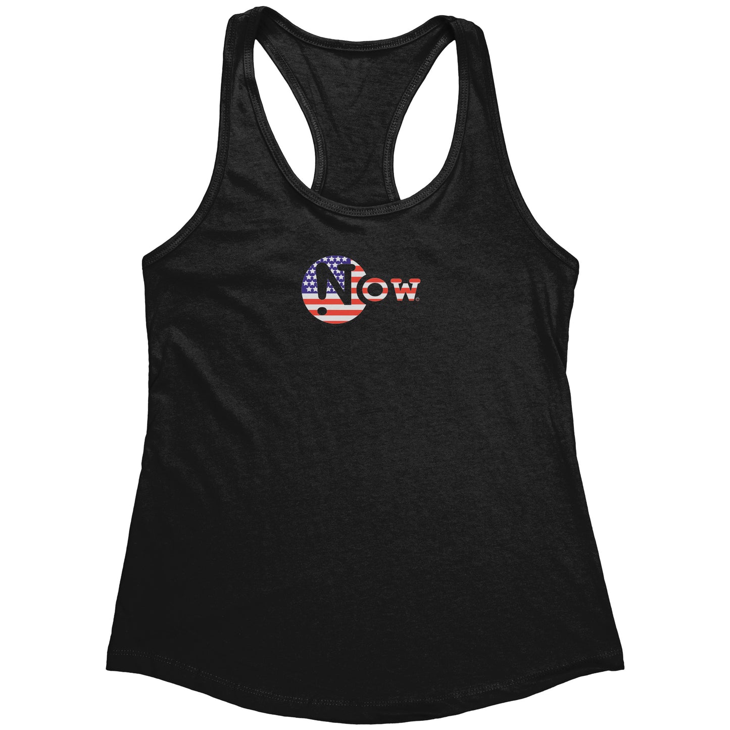 !N USA Cutout Women's Racerback Tank