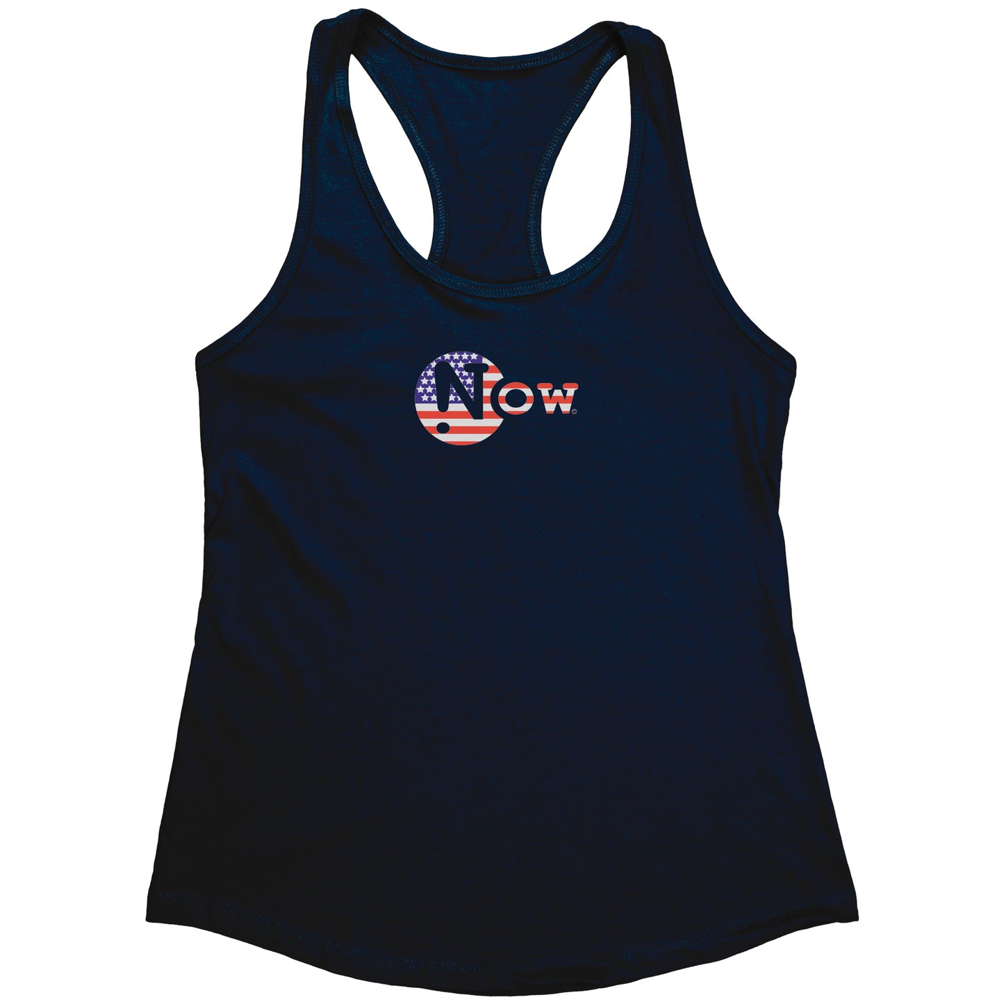 !N USA Cutout Women's Racerback Tank