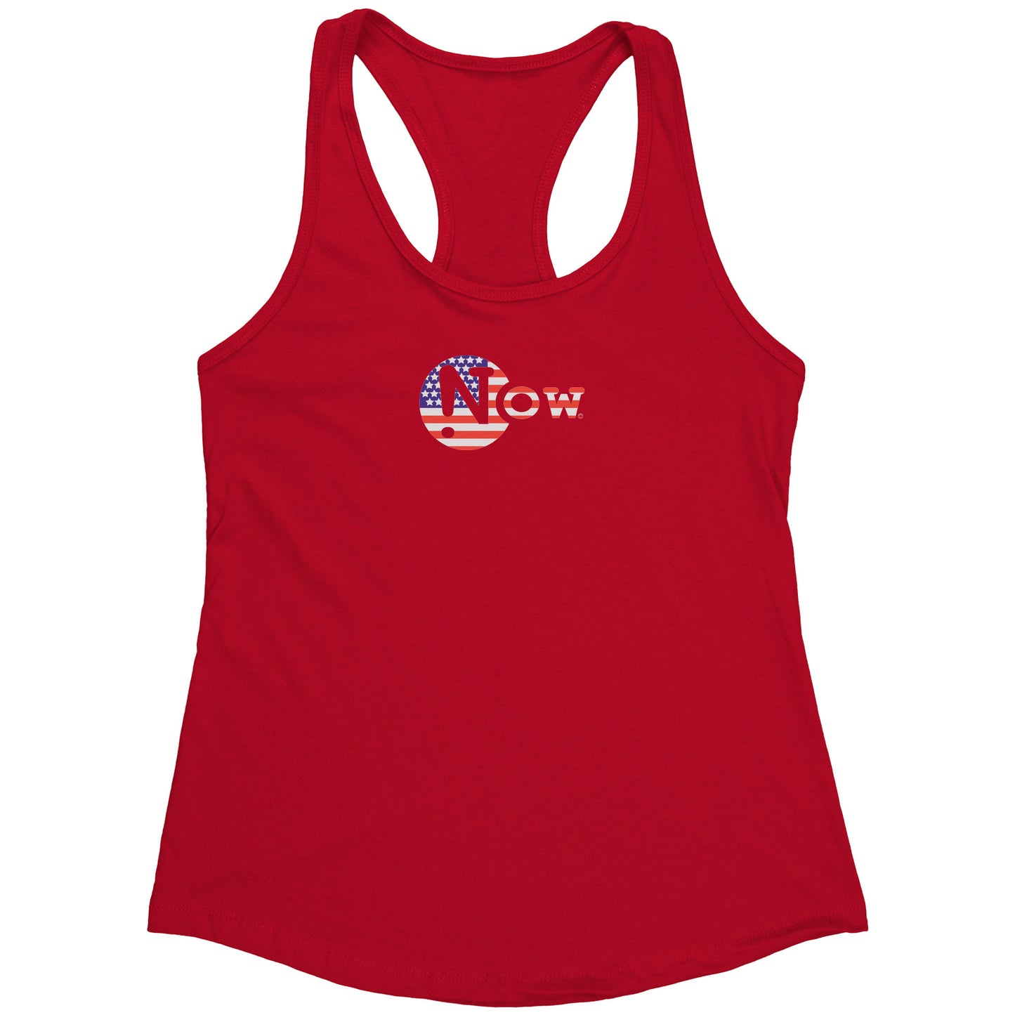 !N USA Cutout Women's Racerback Tank