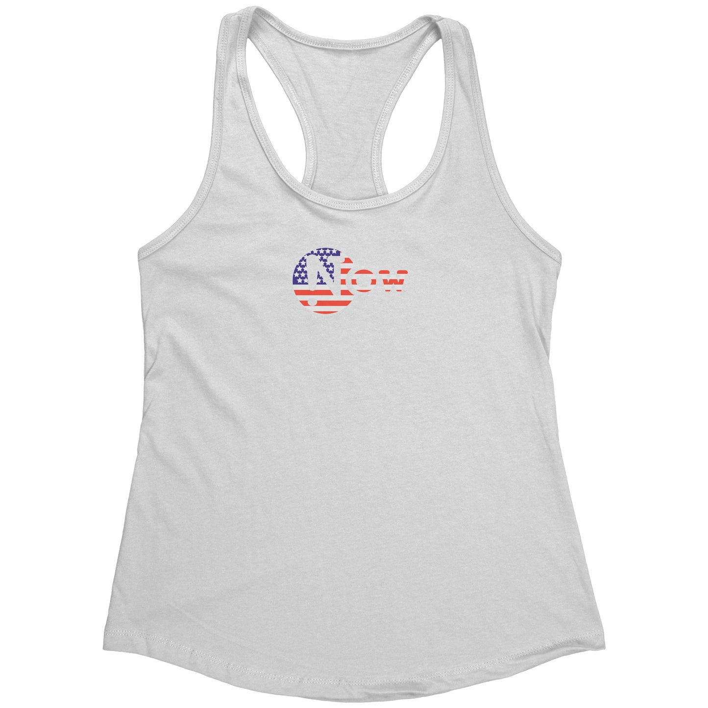 !N USA Cutout Women's Racerback Tank