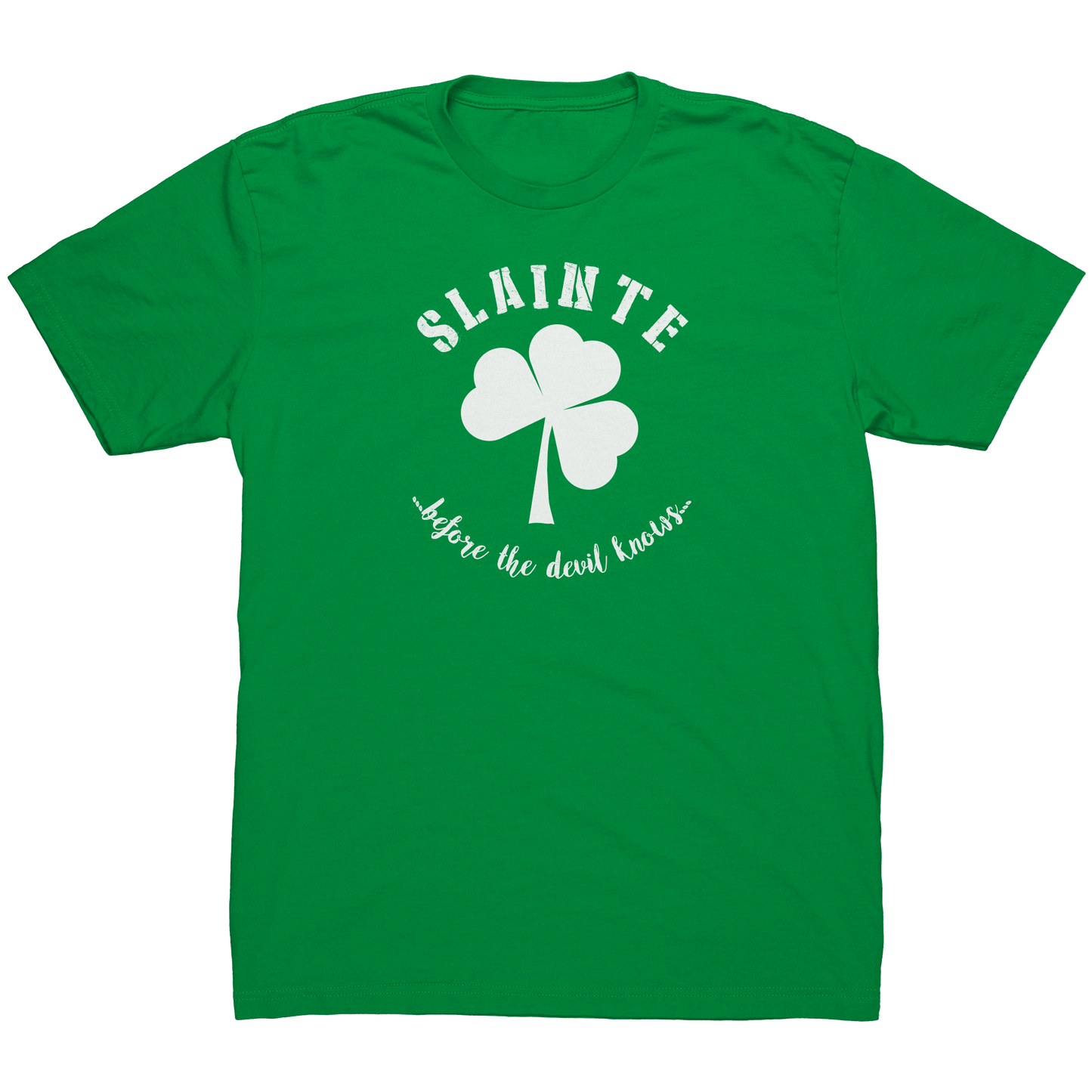 Shamrock_Before_the_devil_knows_white_Kelly_Green_Mockup.png