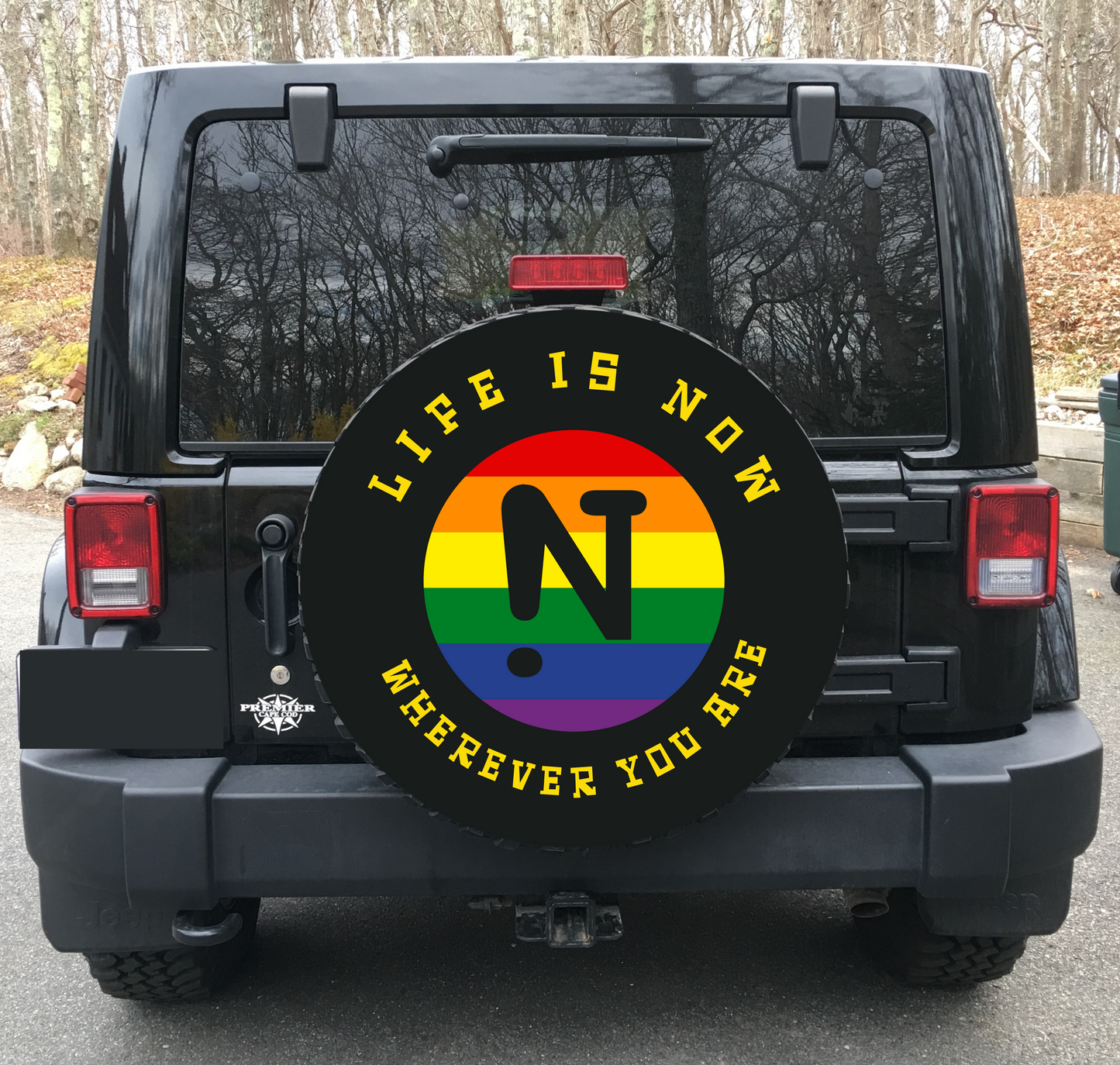 LiFE is NOW Tire Cover