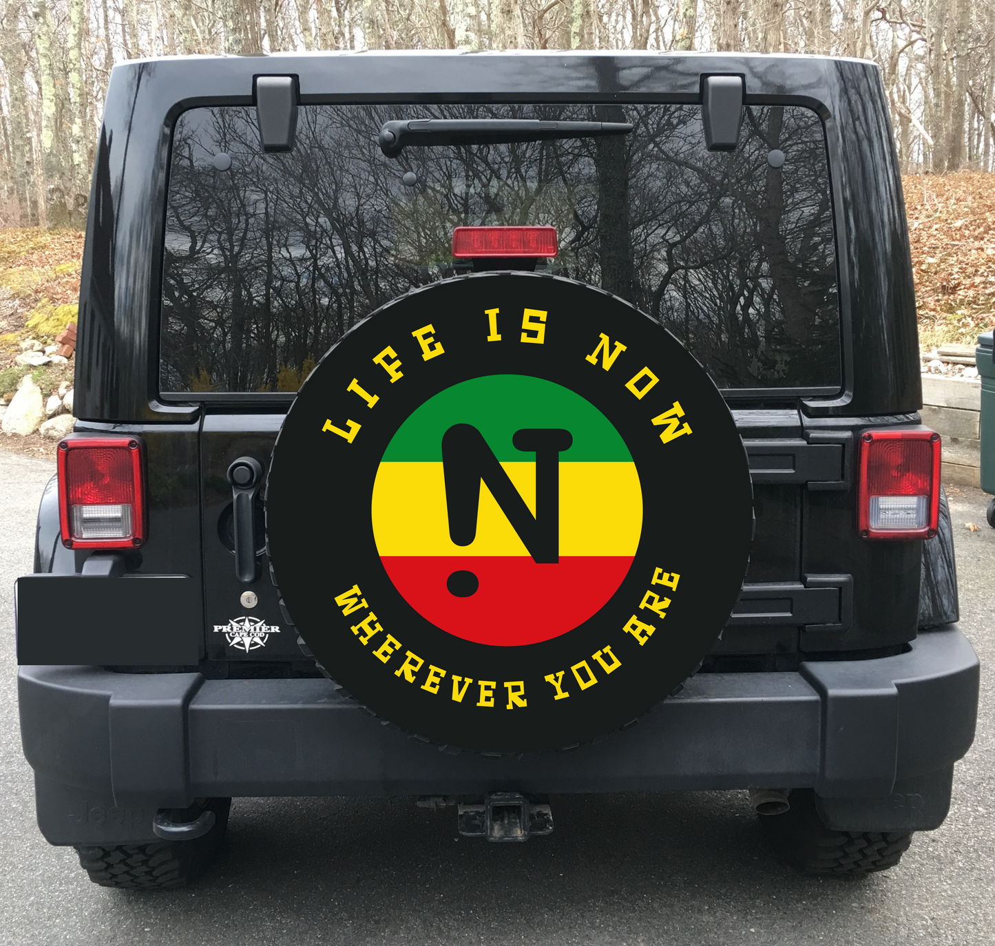 LiFE is NOW Tire Cover