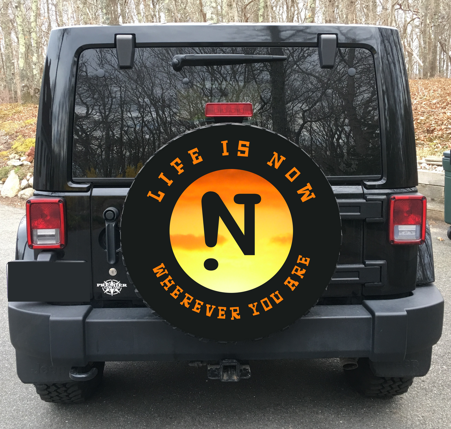 LiFE is NOW Tire Cover