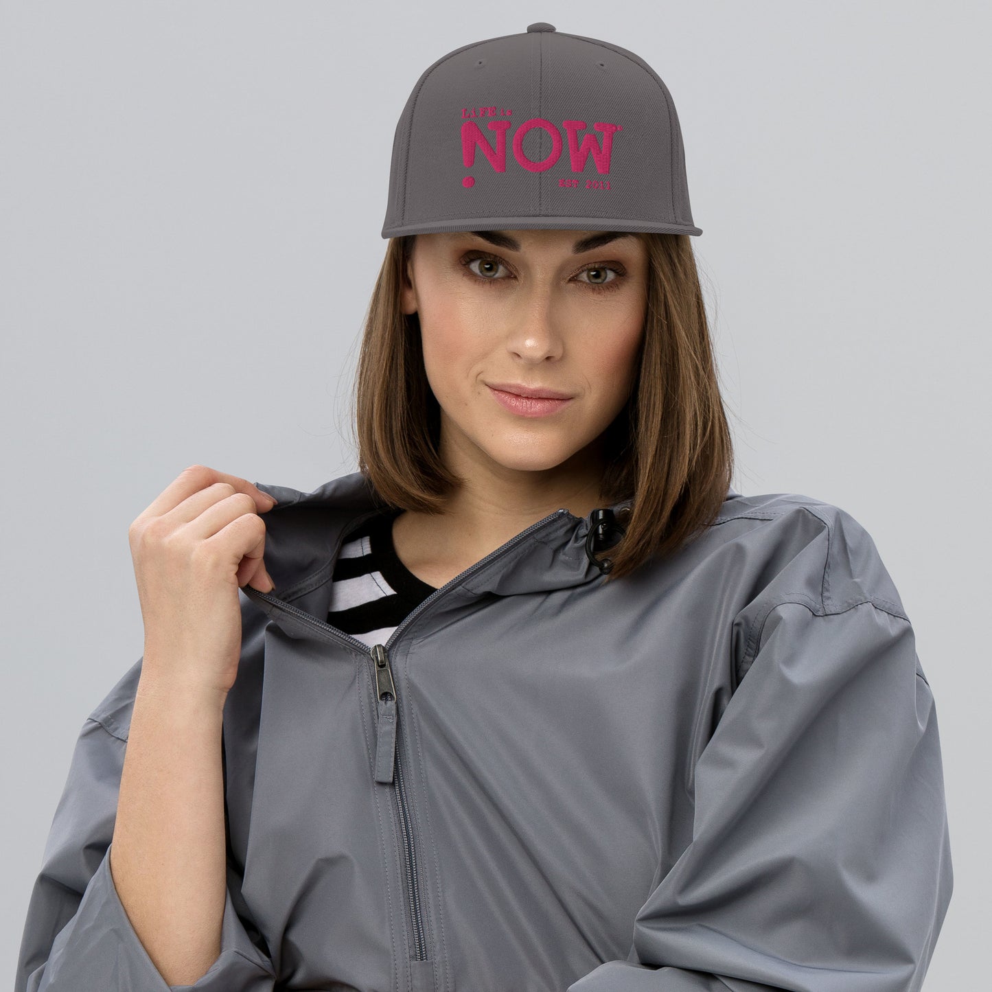 Pink LiFE is NOW Snapback Hat