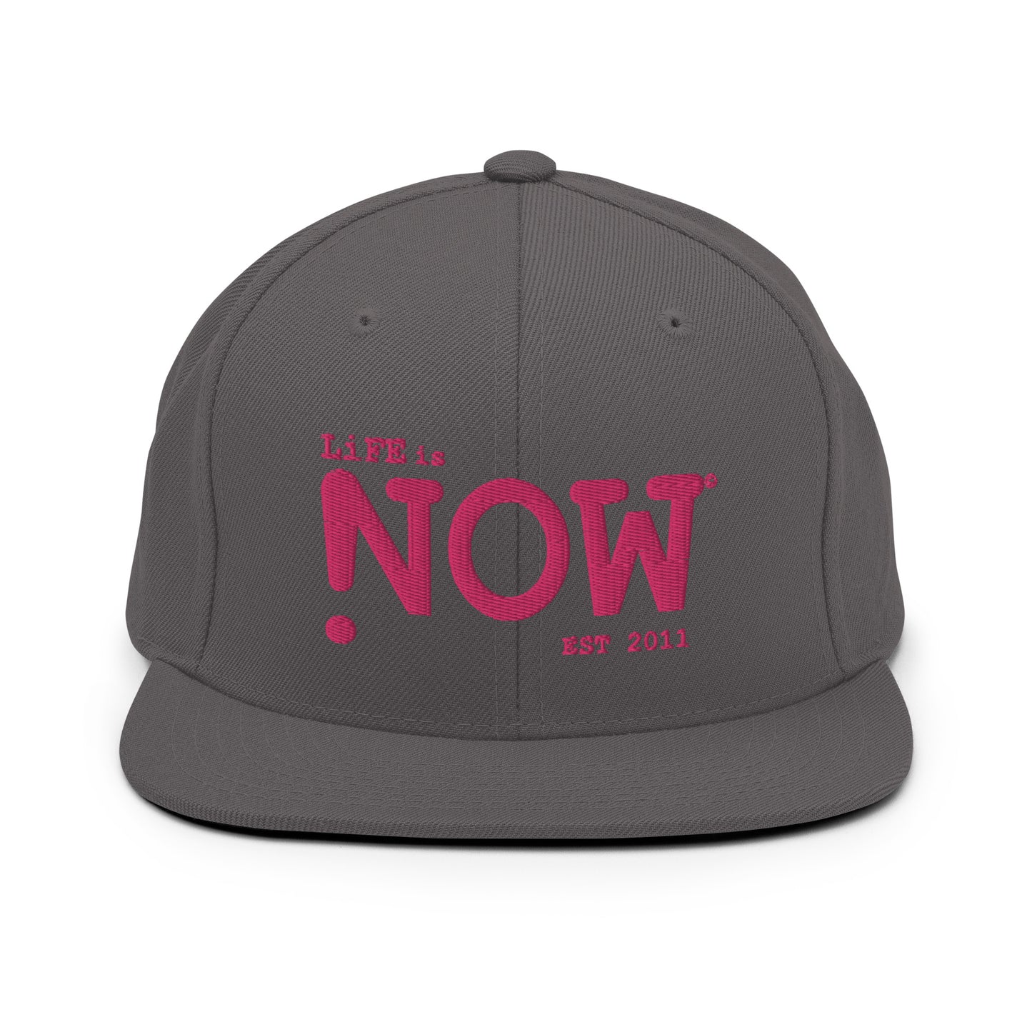 Pink LiFE is NOW Snapback Hat