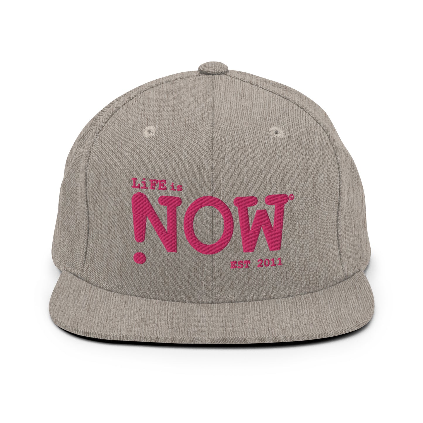 Pink LiFE is NOW Snapback Hat