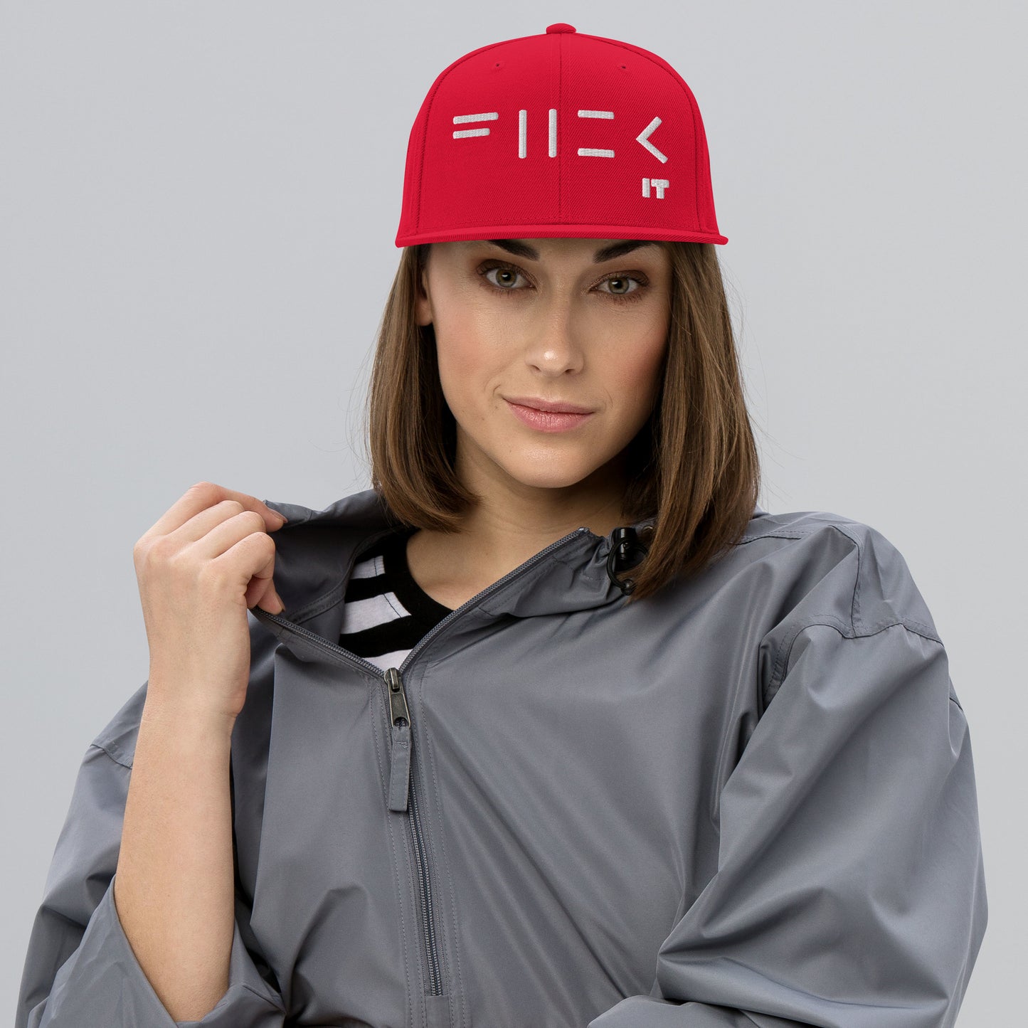 Fuck it (Puff Embroidery) Snapback Hat