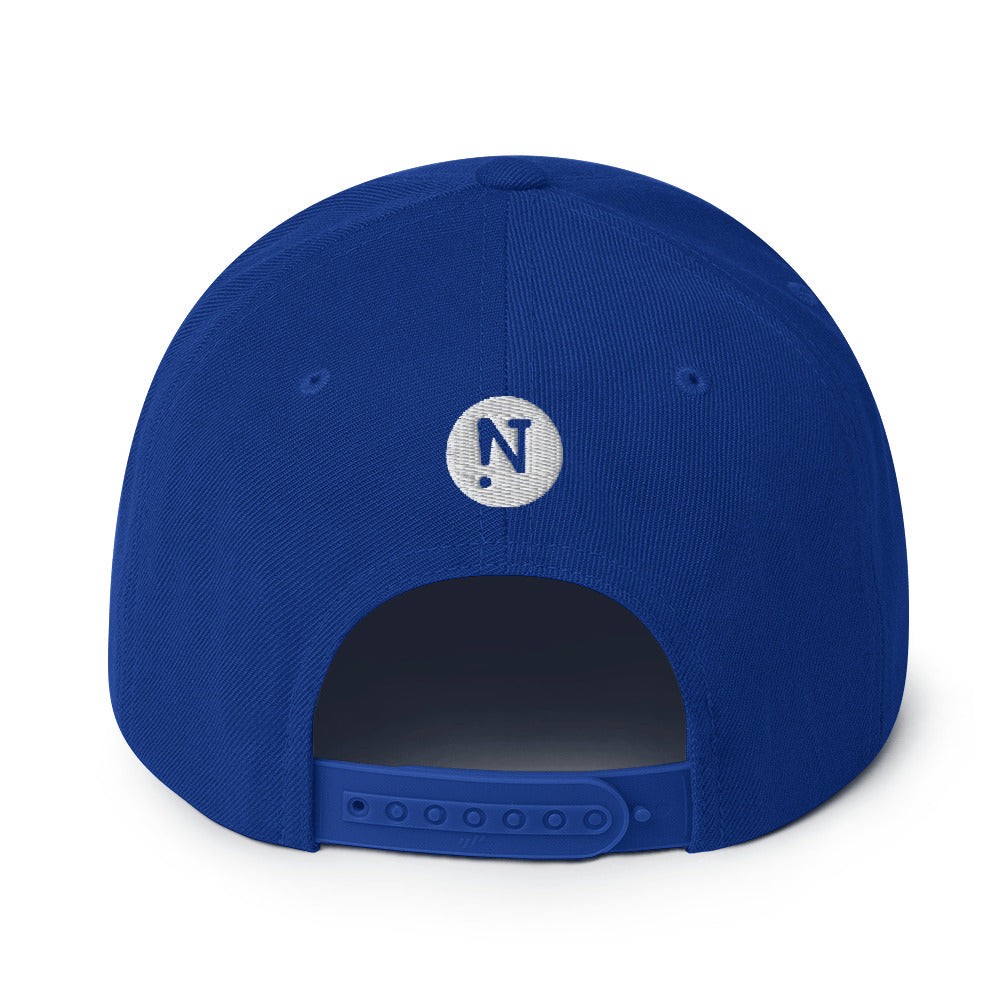 !Never Give Up Snapback Hat
