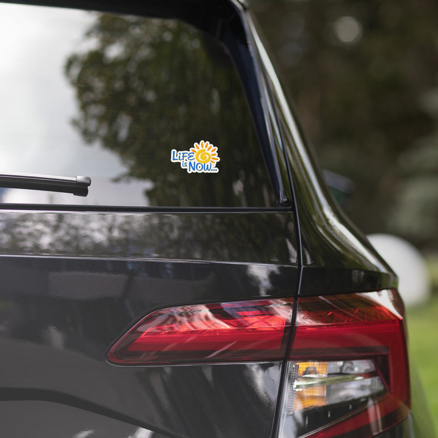 LiFE is NOW...Squiggle Sun Sticker