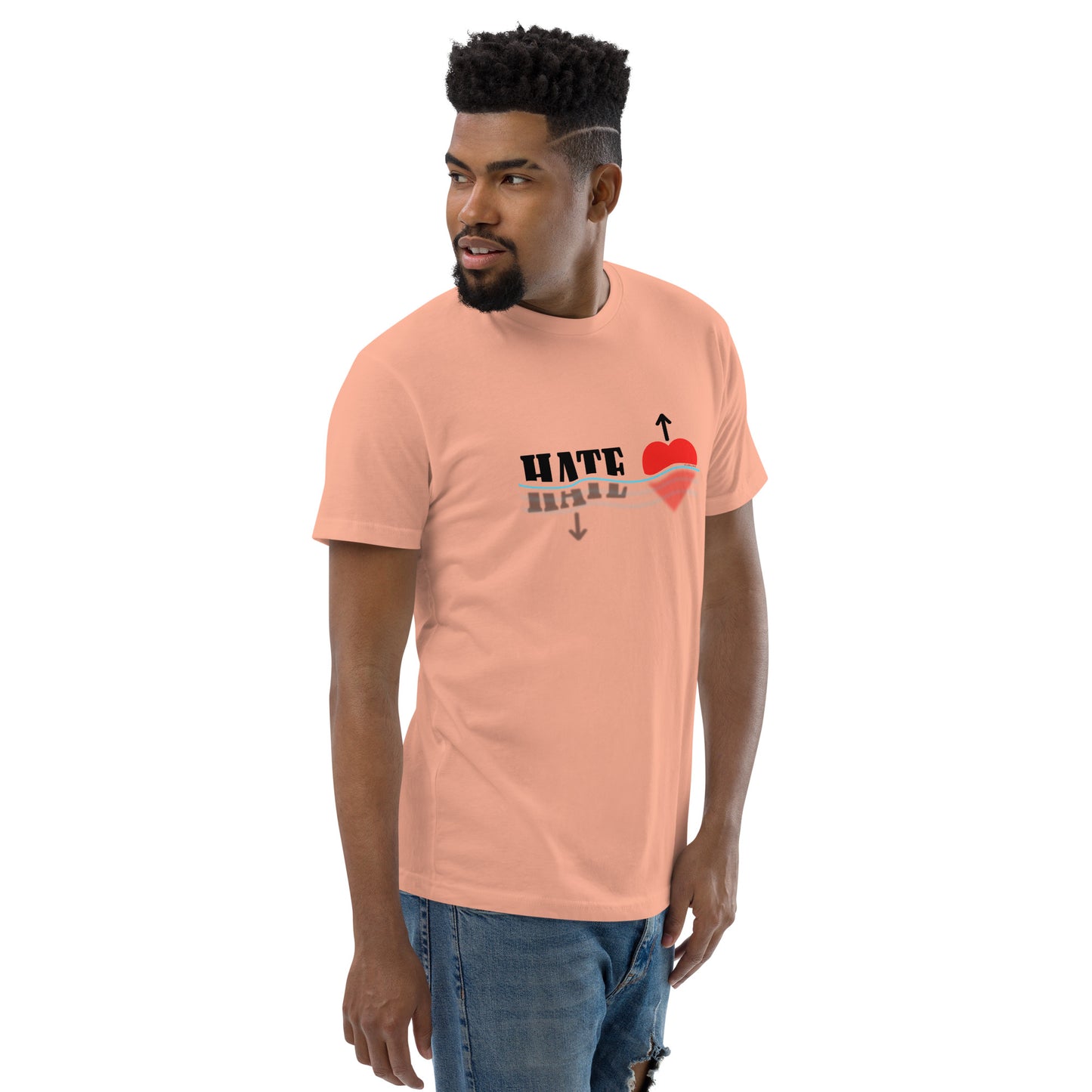 Sink Hate Raise Love Short Sleeve T-shirt