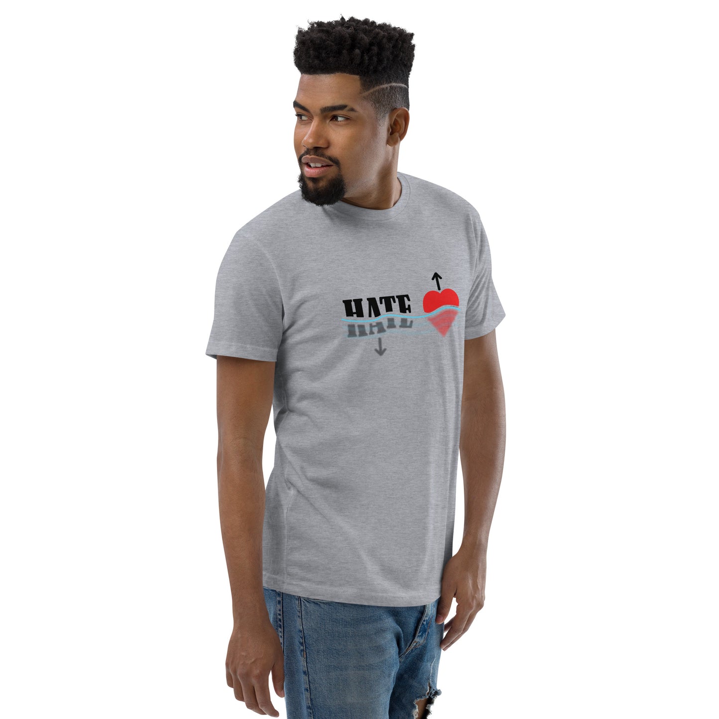 Sink Hate Raise Love Short Sleeve T-shirt