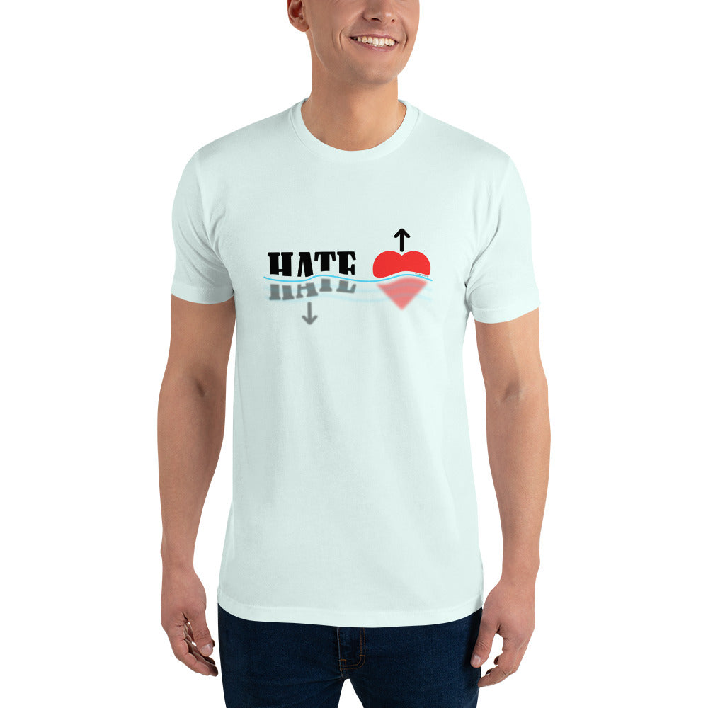 Sink Hate Raise Love Short Sleeve T-shirt
