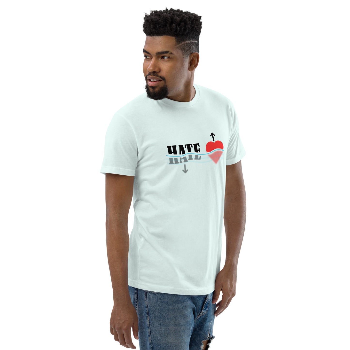Sink Hate Raise Love Short Sleeve T-shirt