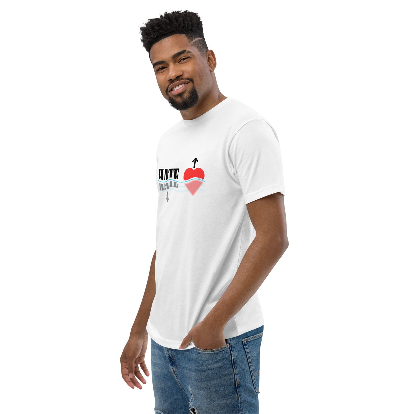 Sink Hate Raise Love Short Sleeve T-shirt