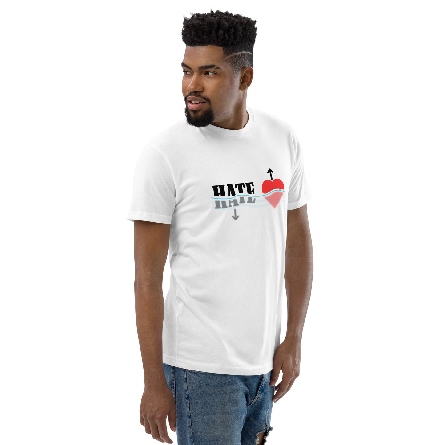 Sink Hate Raise Love Short Sleeve T-shirt