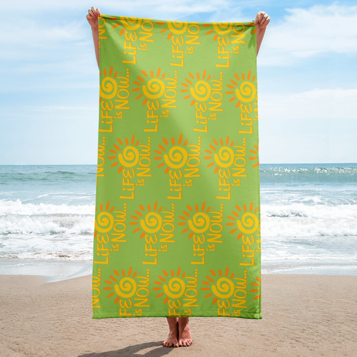 LiFE is NOW Sun Squiggle Towel