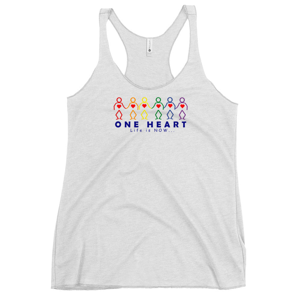 One Heart Women's Racerback Tank