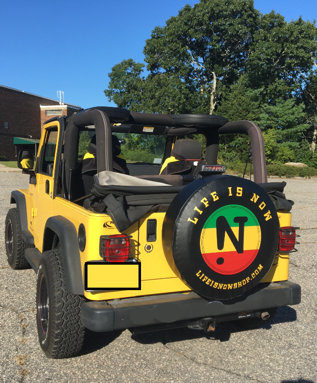 LiFE is NOW Tire Cover