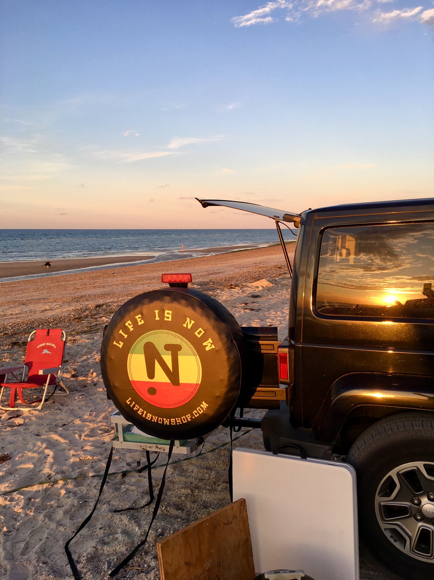 LiFE is NOW Tire Cover