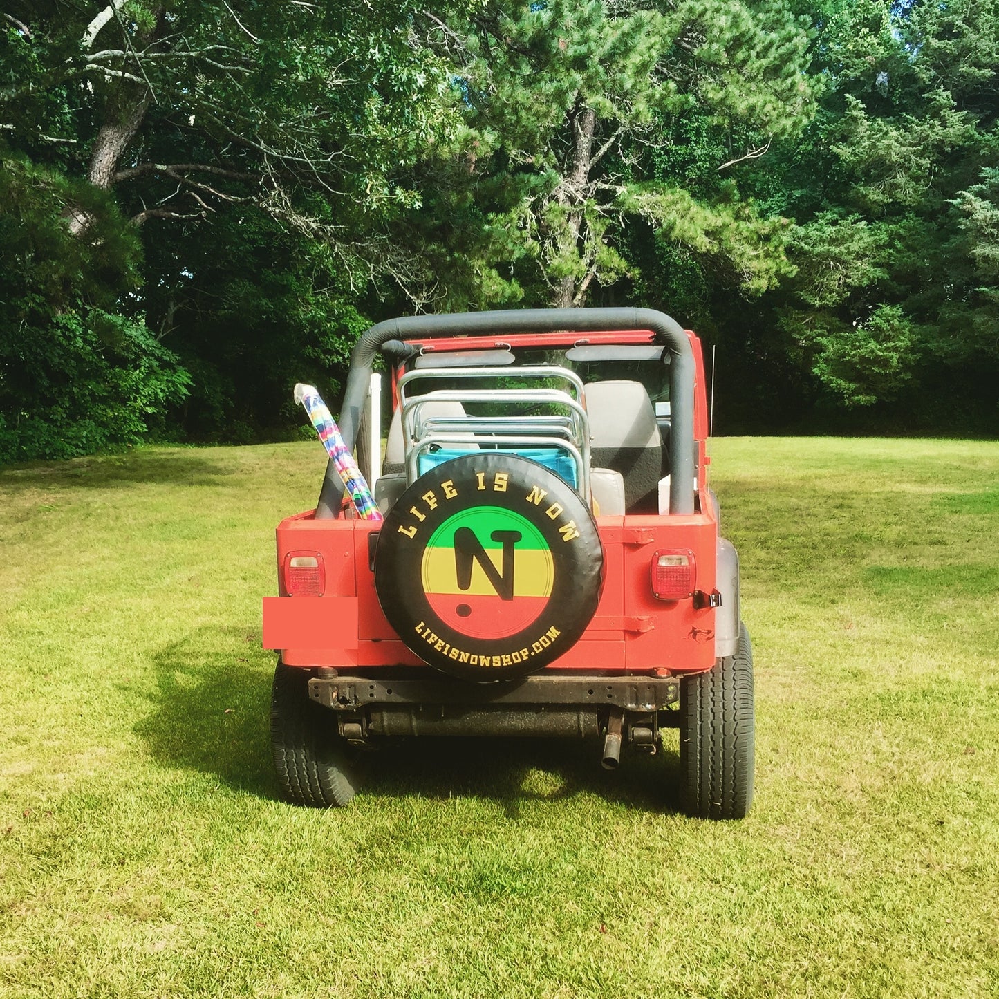 LiFE is NOW Tire Cover