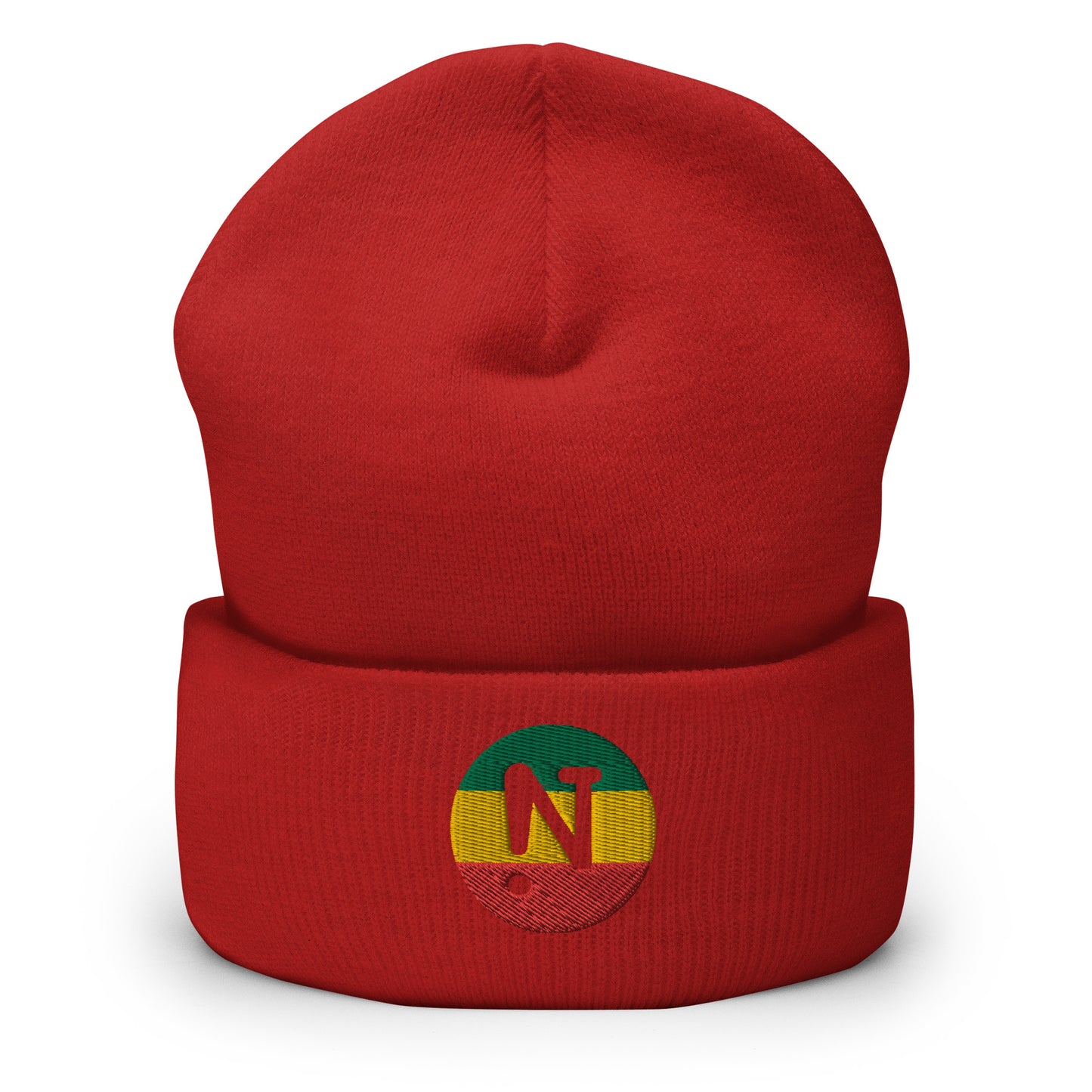 !N Rasta Cuffed Beanie