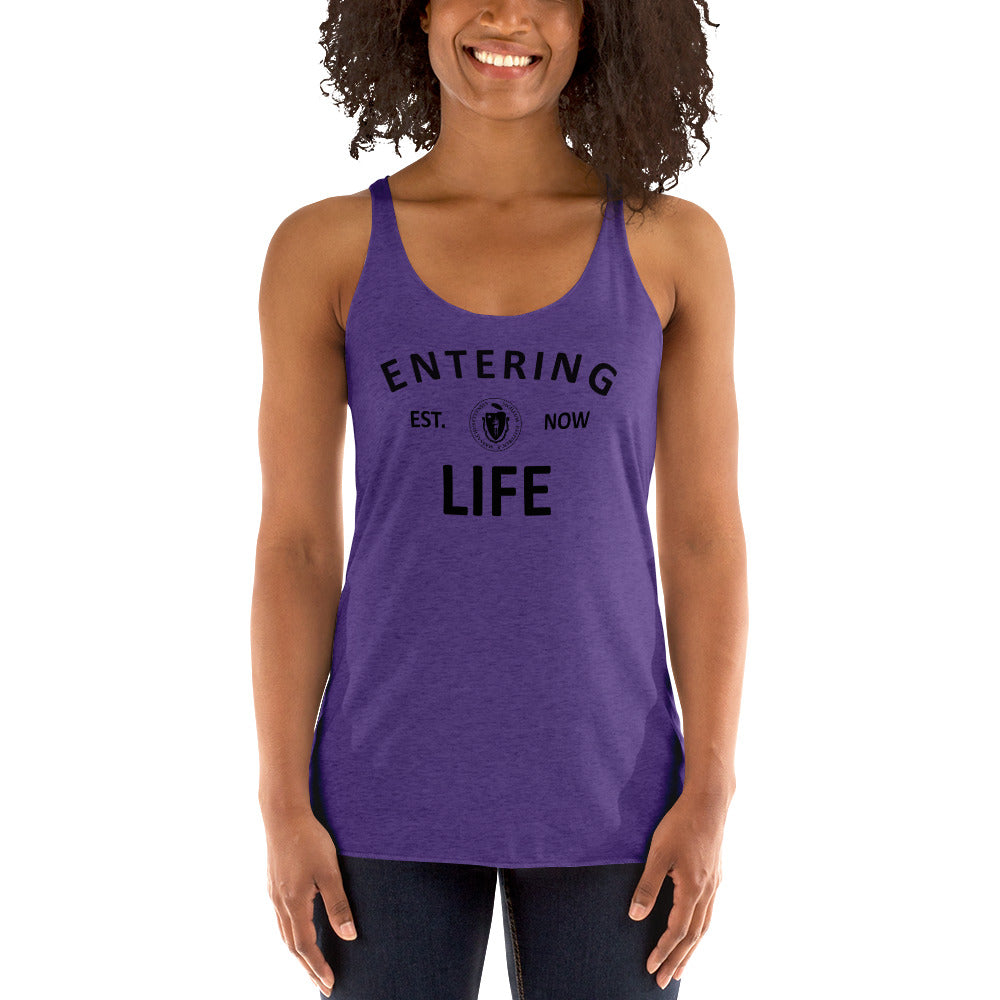 Entering LiFE Women's Racerback Tank