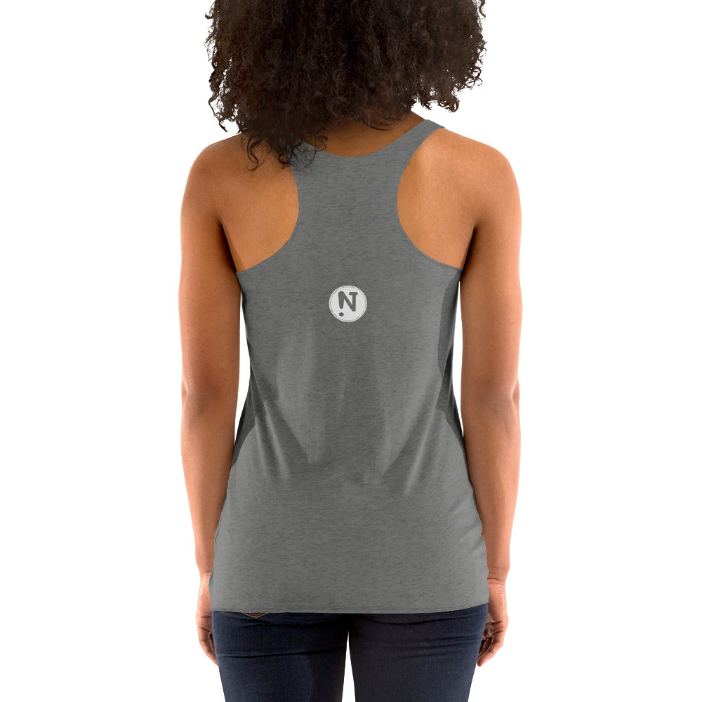 One Goal Down Ladies' Triblend Racerback Tank