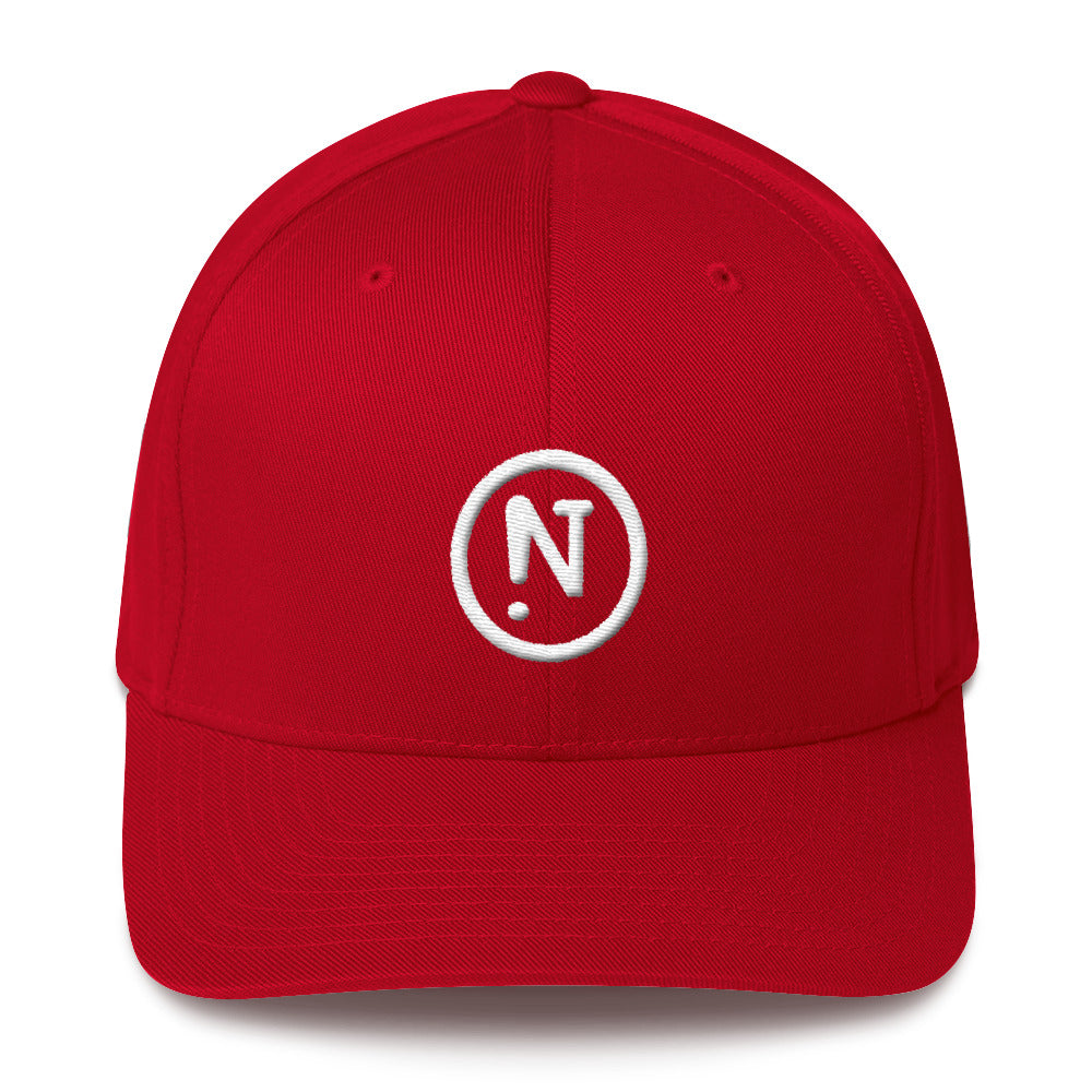 !N Flextfit Elastic Back Structured Twill Cap