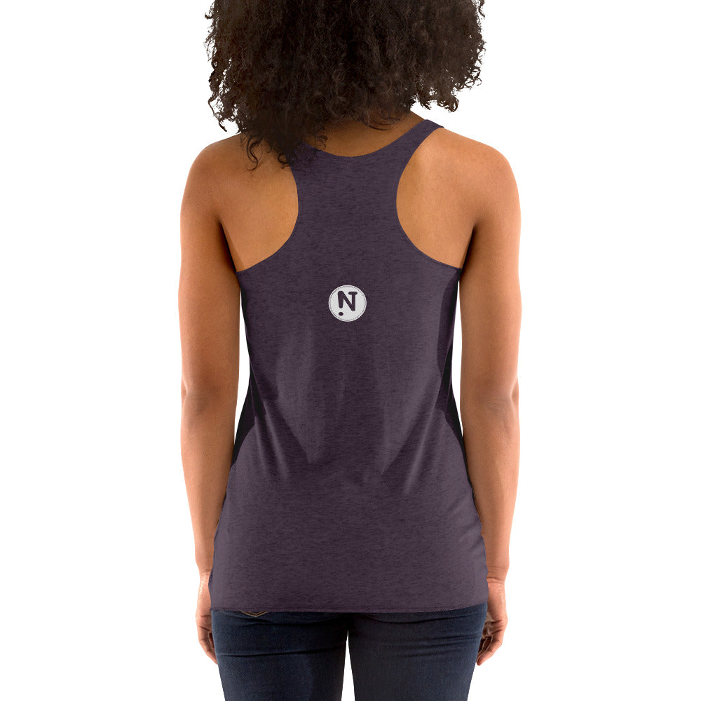 One Goal Down Ladies' Triblend Racerback Tank