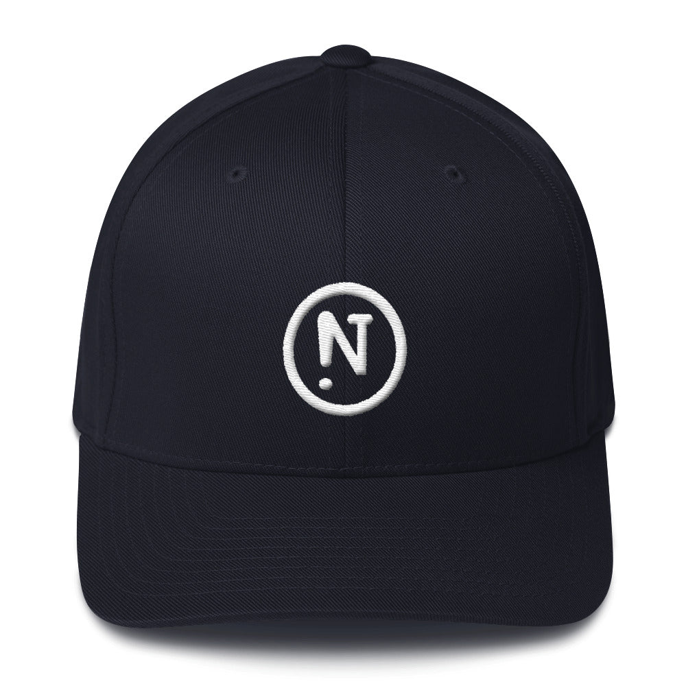 !N Flextfit Elastic Back Structured Twill Cap