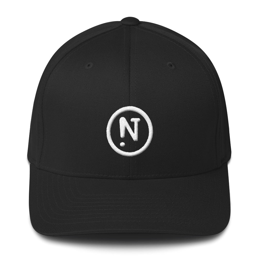 !N Flextfit Elastic Back Structured Twill Cap