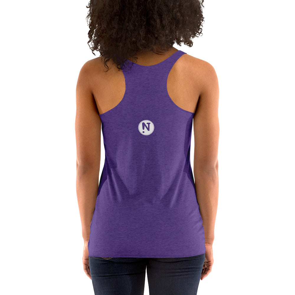One Goal Down Ladies' Triblend Racerback Tank
