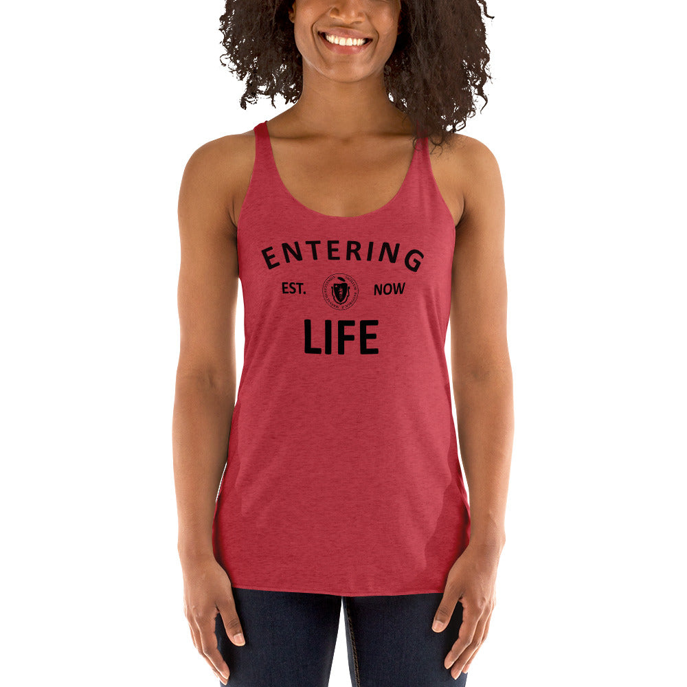 Entering LiFE Women's Racerback Tank