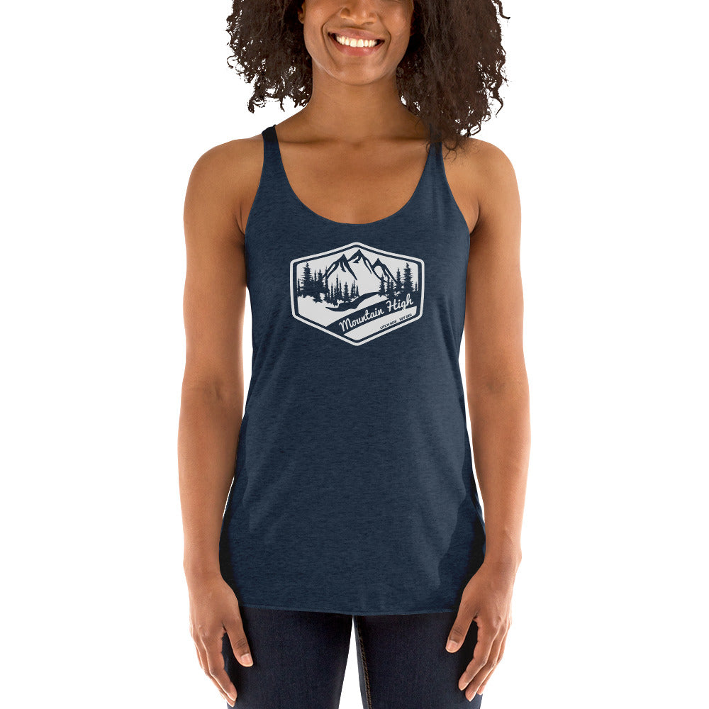 Mountain High Ladies' Triblend Racerback Tank