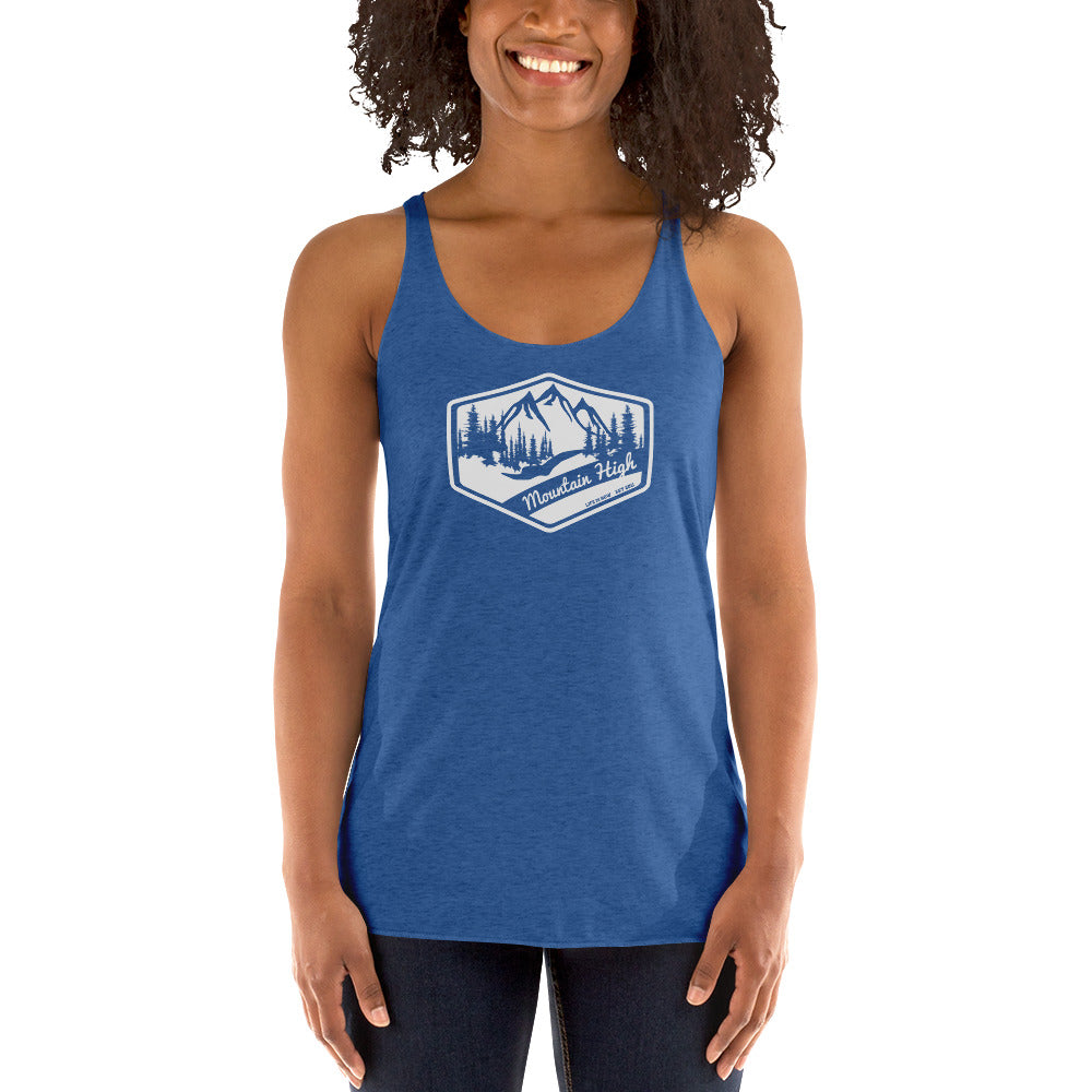 Mountain High Ladies' Triblend Racerback Tank