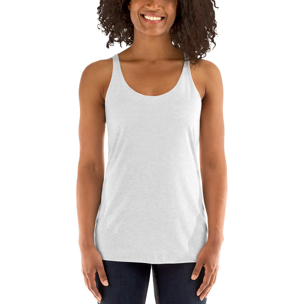 One Goal Down Ladies' Triblend Racerback Tank