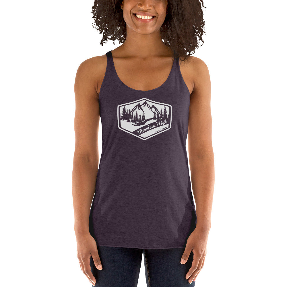Mountain High Ladies' Triblend Racerback Tank