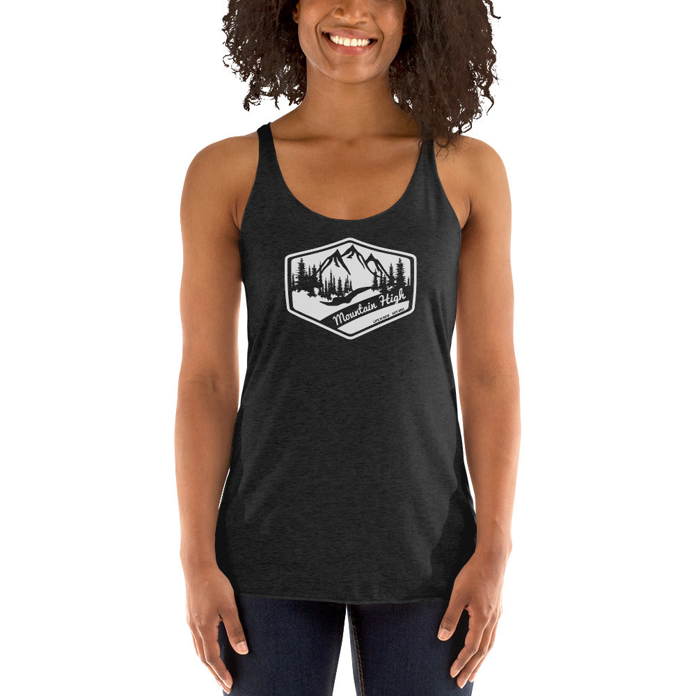 Mountain High Ladies' Triblend Racerback Tank