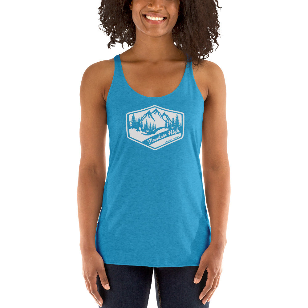 Mountain High Ladies' Triblend Racerback Tank