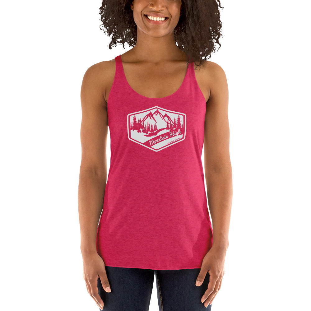 Mountain High Ladies' Triblend Racerback Tank
