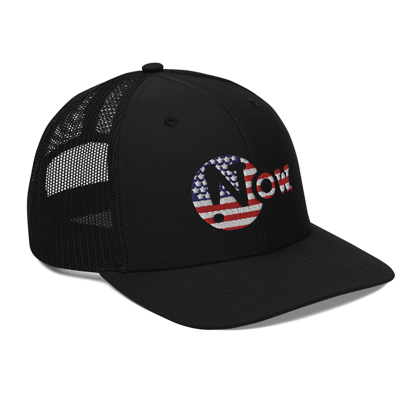 !Now Cut Out USA Trucker Cap