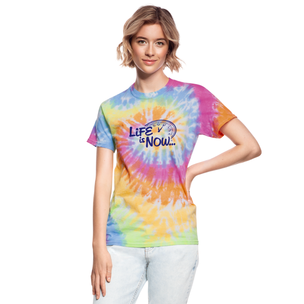 Original Logo Unisex Tie Dye T-Shirt - rainbow