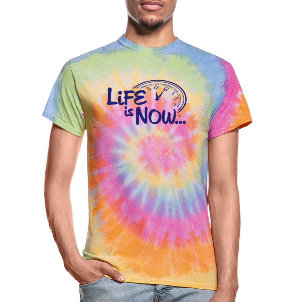 Original Logo Unisex Tie Dye T-Shirt - rainbow